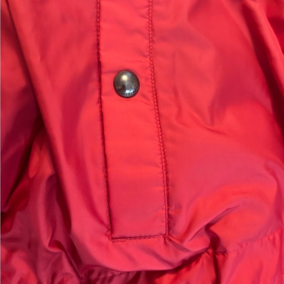Lauren Ralph Lauren Vibrant Red Hooded Puffer Coat - Picture 9 of 15